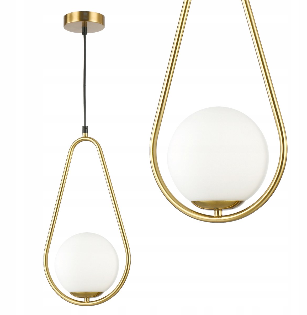 Glazllamp met Glazuur Bol E27 Loft Stijl 103cm