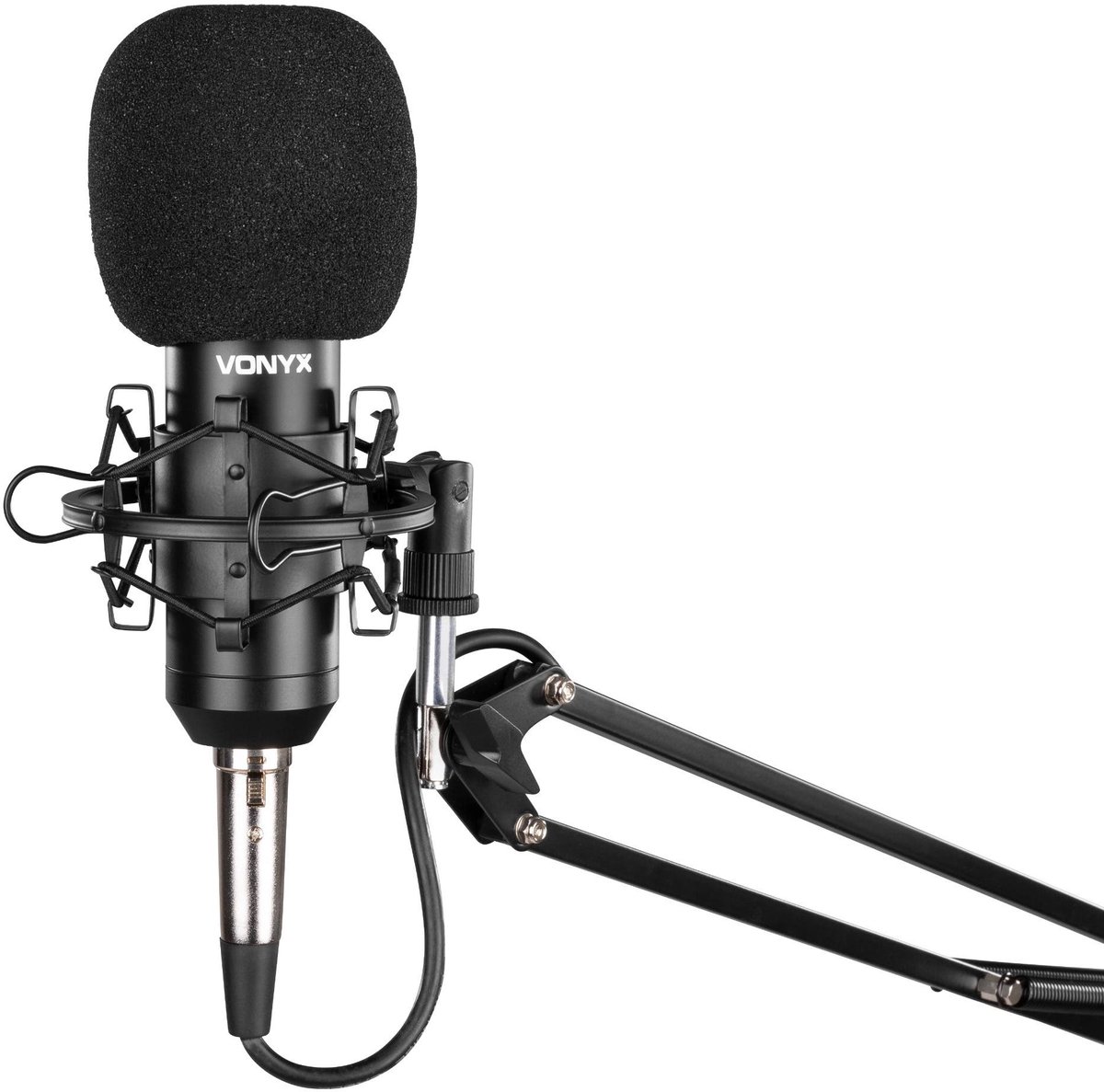 Studio microfoon - Vonyx CMS400B - Met verstelbare arm, shockmount en popfilter thumbnail 3