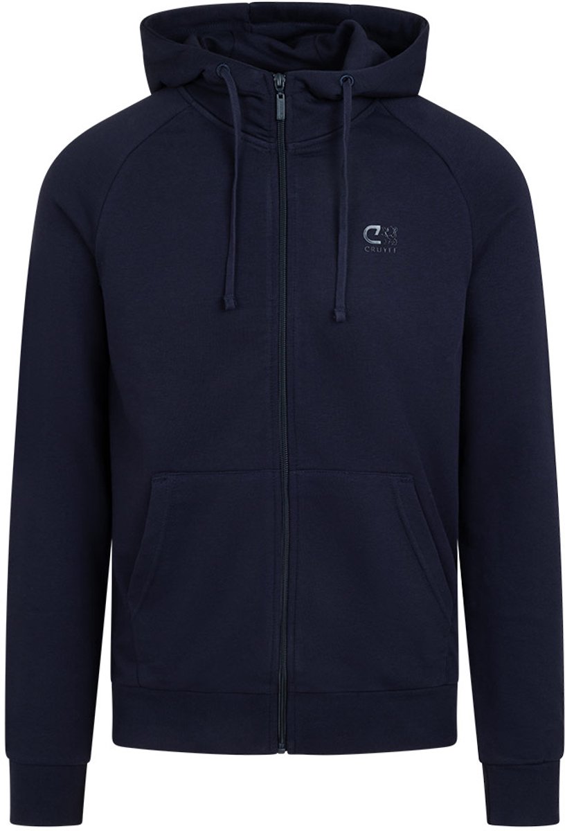 Cruyff - Classic Zip-Through Hooded Sweater - Navy