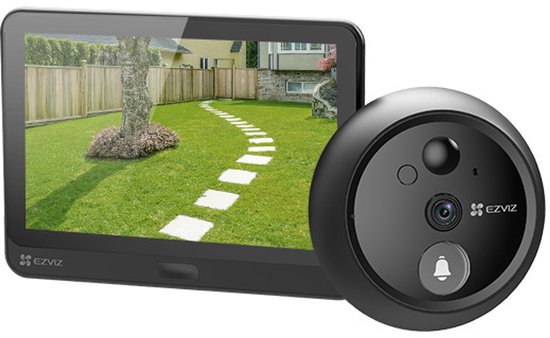 EZVIZ HP4 Wire-free Peephole Doorbell - 1080p - wide angle - EZVIZ - €84,33
