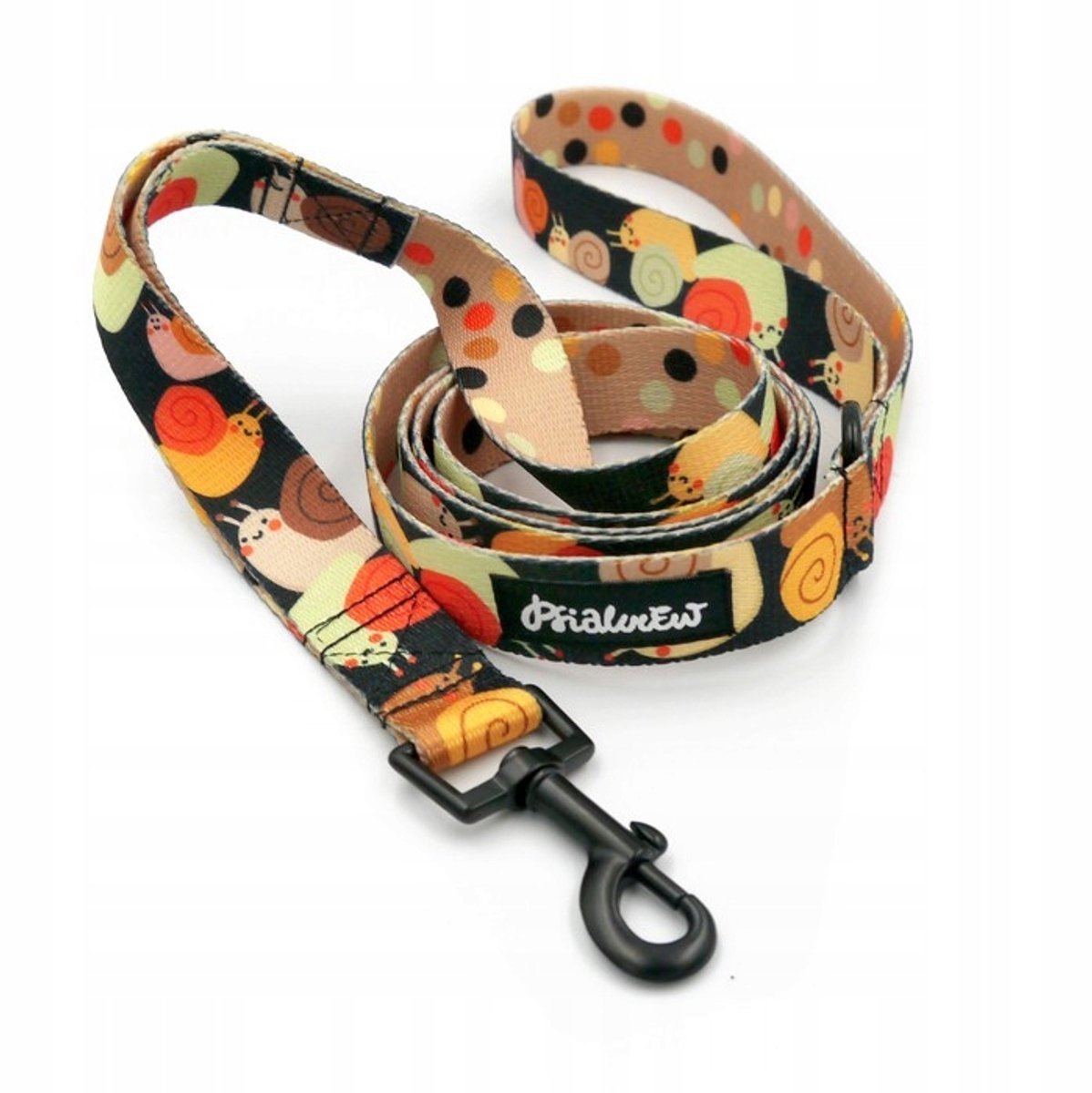 Psiakrew Hondenlijn Snail Family 160cm - Looppas voor Middelgrote Honden