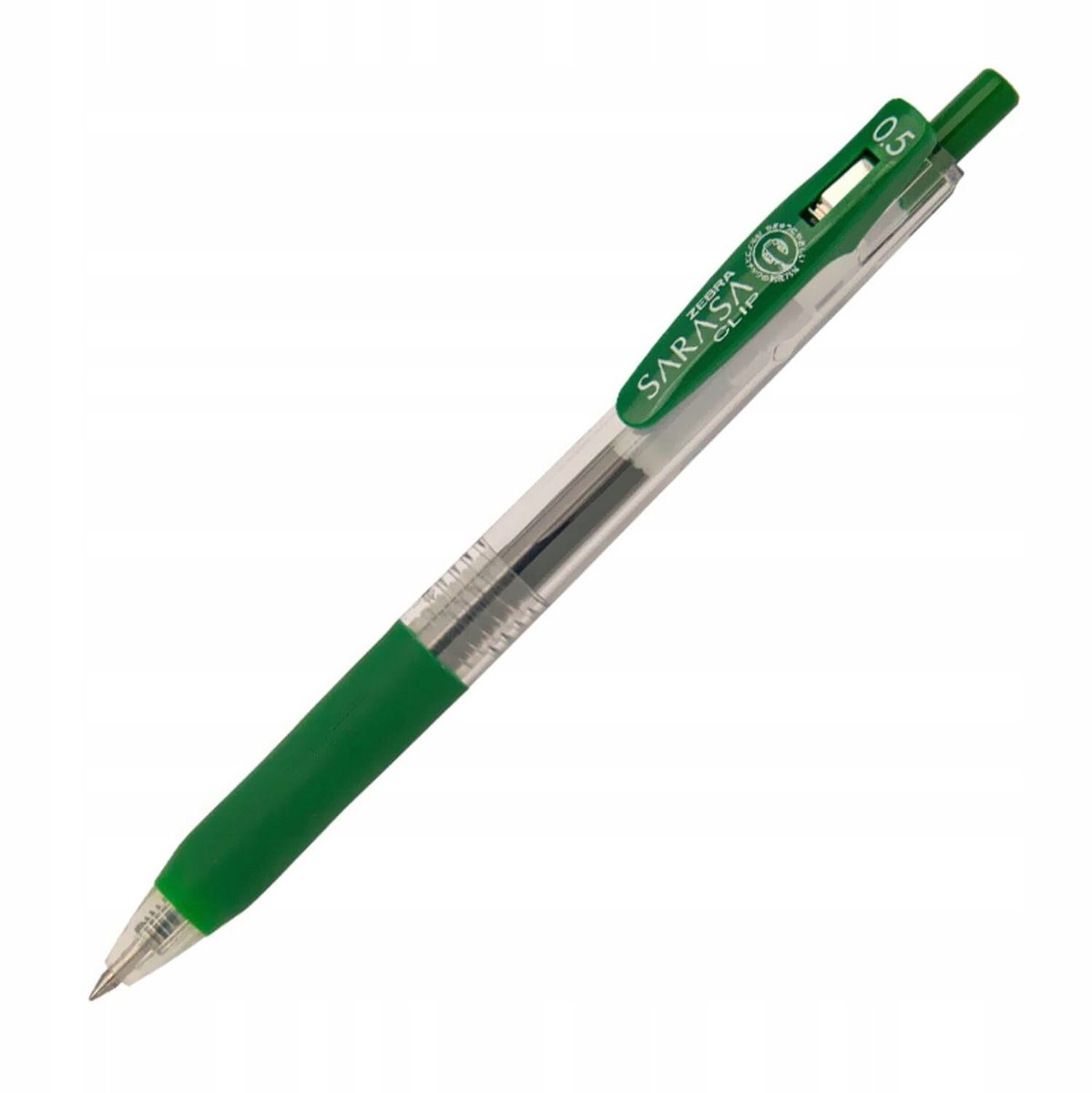 Zebra Sarasa Clip Gelpen 0.5 Viridian - Vloeiend Schrijven