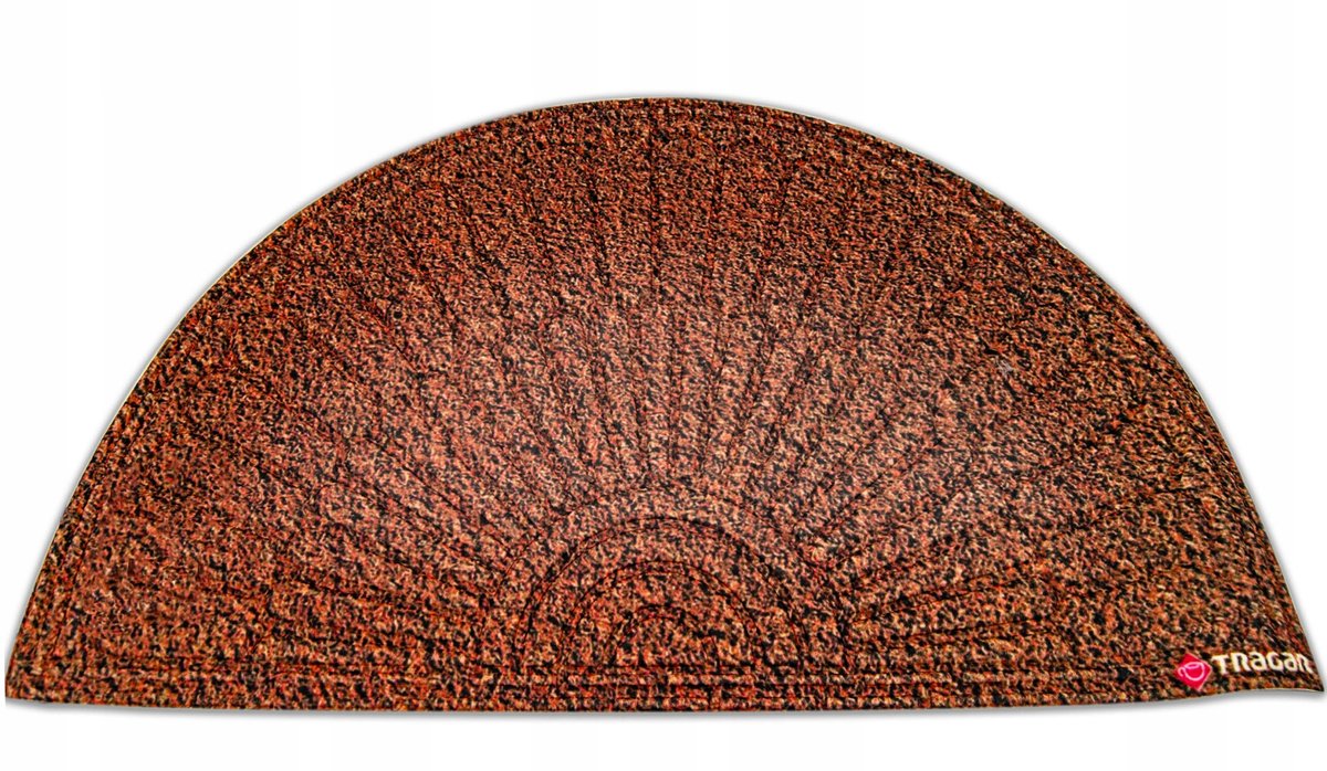 Merkloos Markless Halve Maan Deurmat 45x75cm - Antislip en weerbestendig