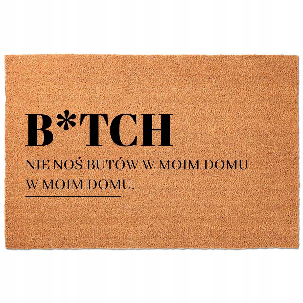 Kokosmat Deurmat 40x60 cm - Vuil- en Waterabsorberend