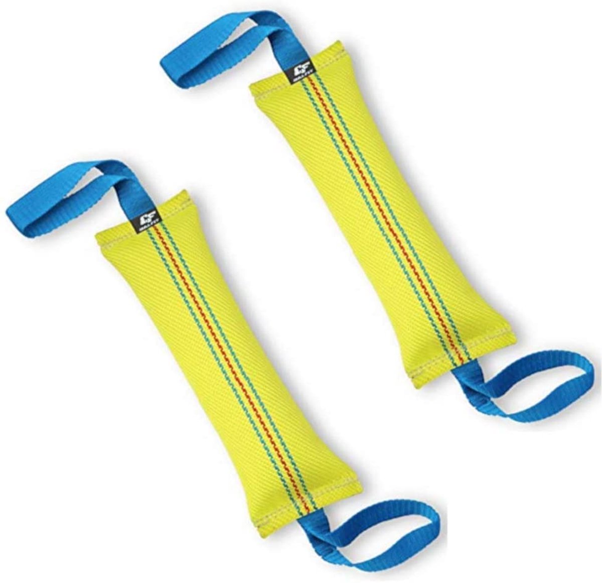 Robuuste hondenbijtworst van brandweerslang - 30 cm, 2 stuks, ideaal voor training en touwtrekken