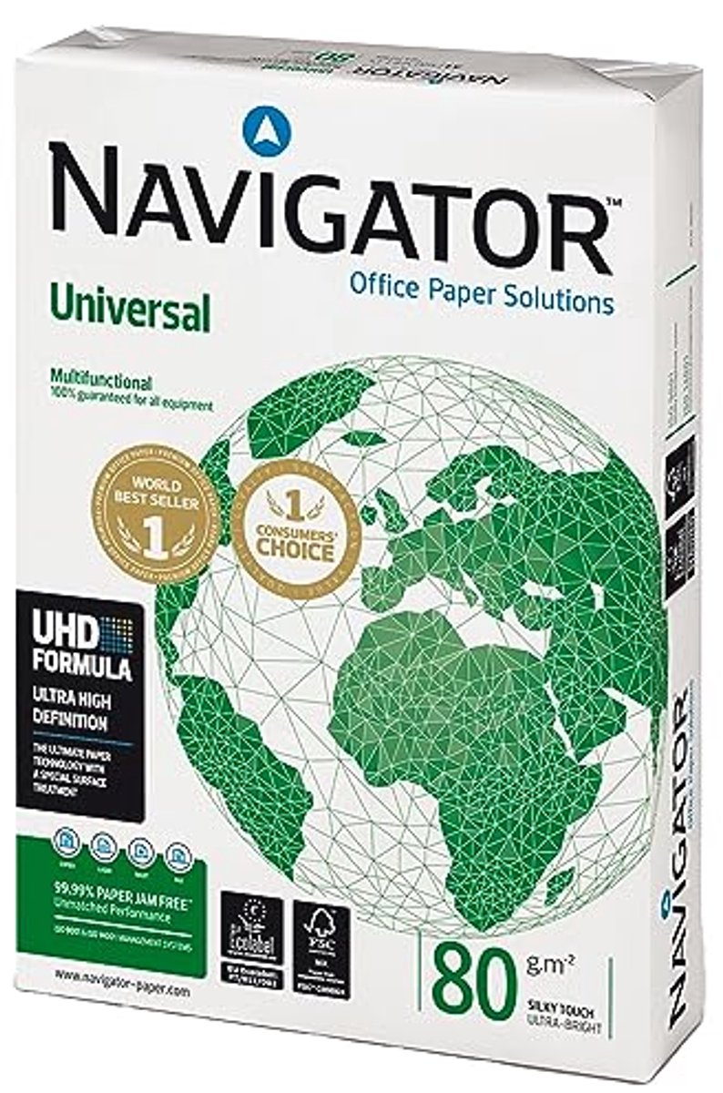 Universeel A4 Papier 80gsm - 1000 Vellen