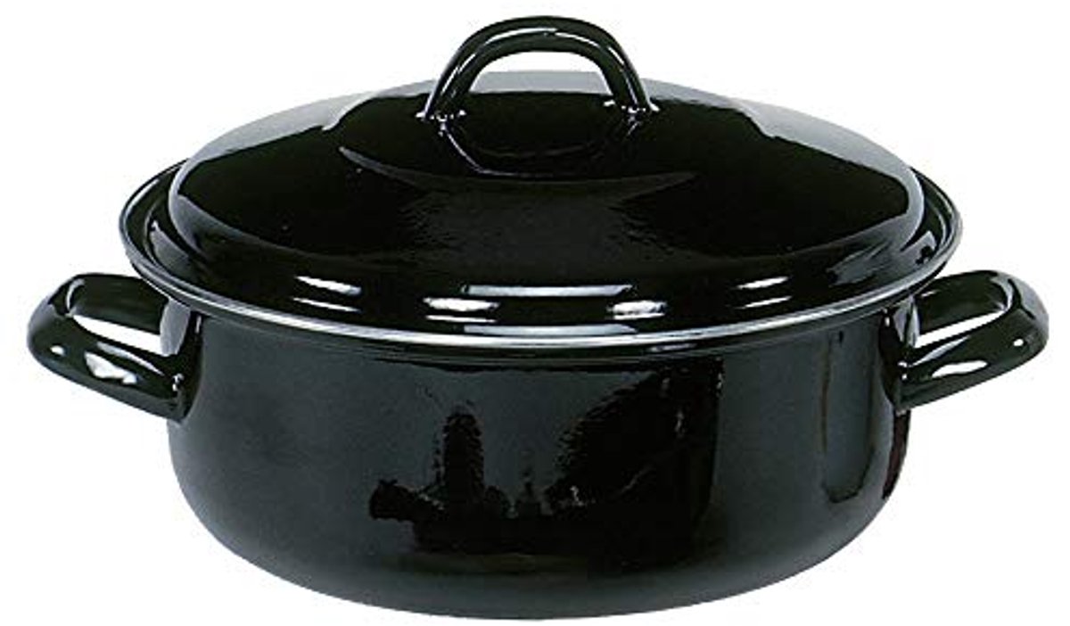 Aluminium Braadpan 28 cm - Inductie Geschikt - Zwart