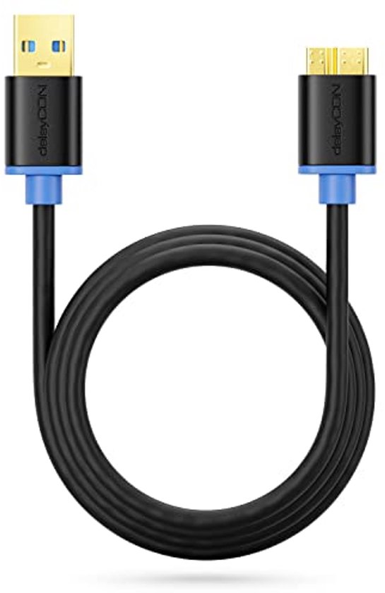 1m Micro USB 3.0 Datakabel tot 5 Gbit/s voor Smartphones, Tablets en Externe Harde Schijven — afbeelding 4