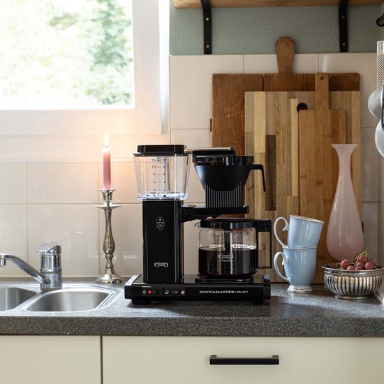 Moccamaster KBG Select - Filterkoffiezetapparaat - Black - 5 jaar garantie