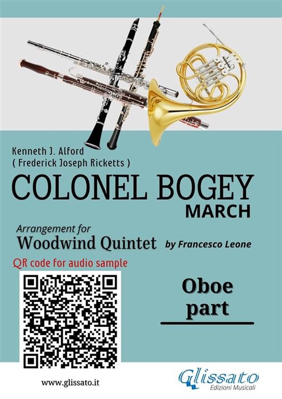 Colonel Bogey for Woodwind Quintet 2 - Oboe part of "Colonel Bogey" for Woodwind Quintet
