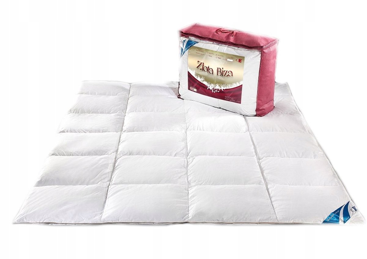 Luxe Donsdeken 200x220cm 2000g - Warm & Ademend Natuurlijk Dons
