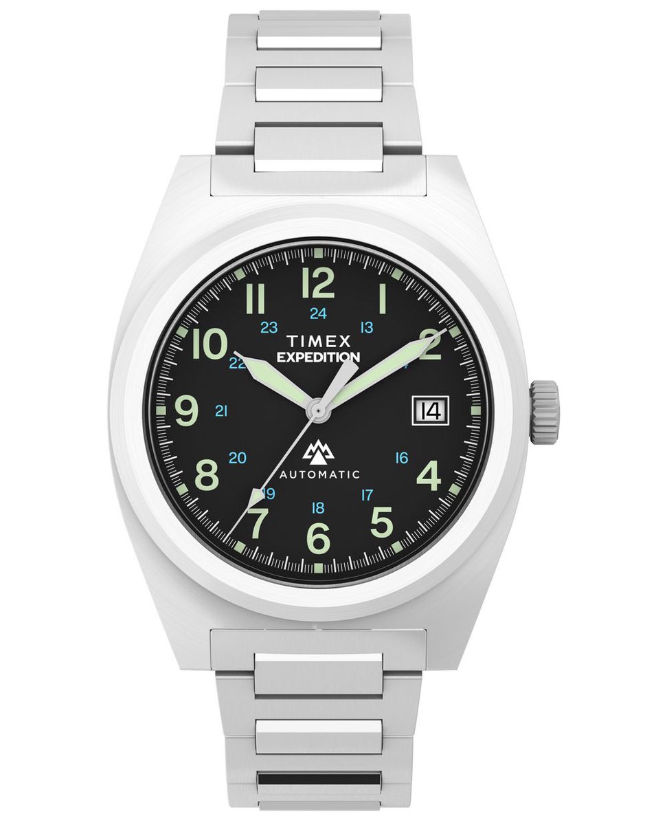 Timex Expedition North Capstone TW2Y39600 Horloge - Staal - Zilverkleurig - Ø 39 mm