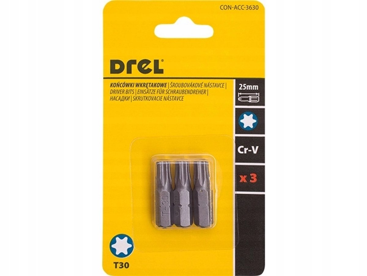 Dremel Torx T30 Schroevendraaierbits 25mm - 3 Stuks