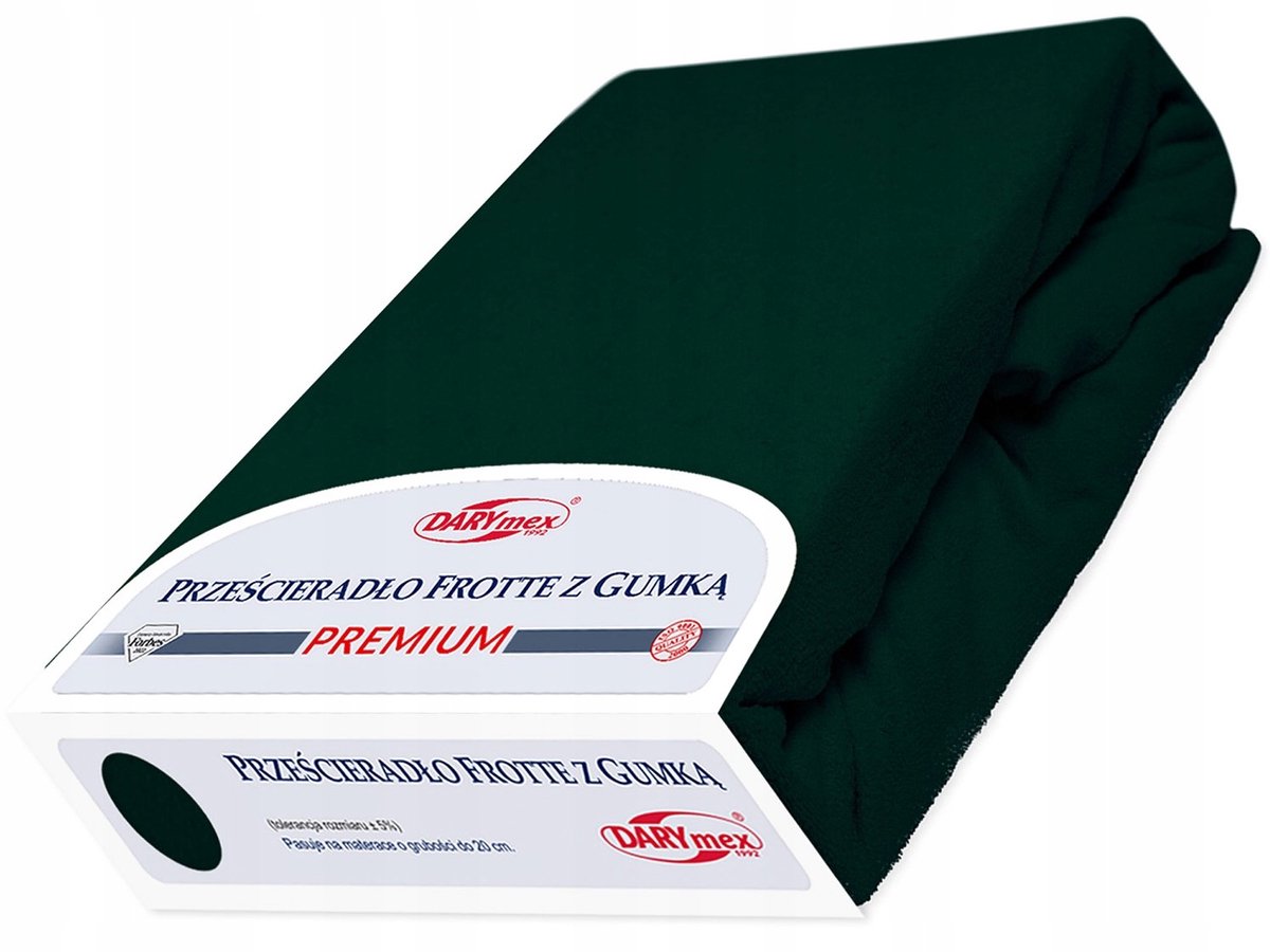 Terry Hoeslaken Premium 200x220cm - Dikte 200g - Flesgroen