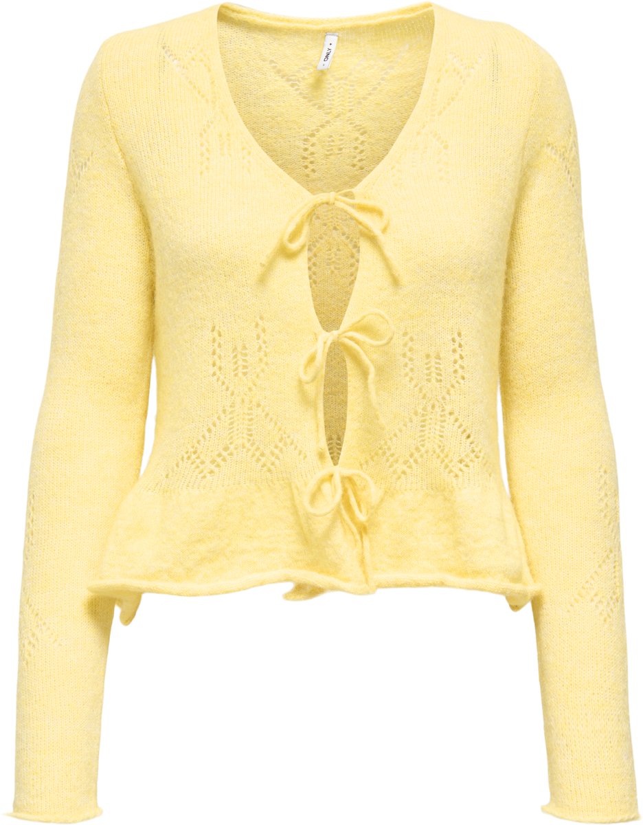 ONLY - ONLHELGA LIFE LS STRING CARDIGAN CC KNT - Dames - Cardigans