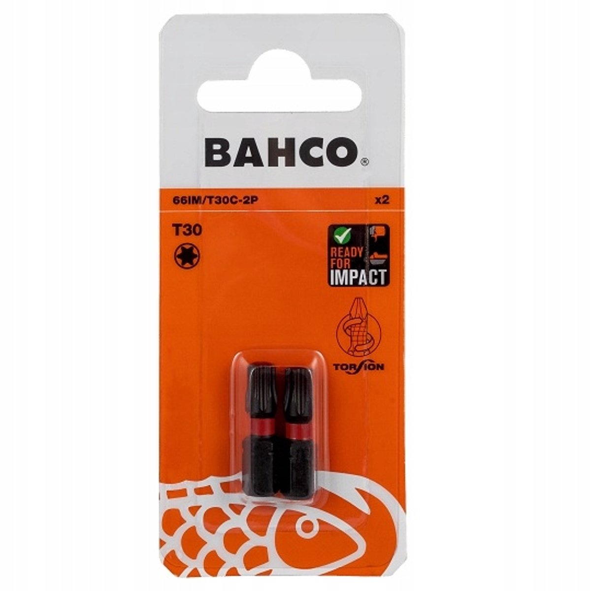 Bahco Torx T30 slagdoppenset (2 stuks, 25 mm, 1/4")