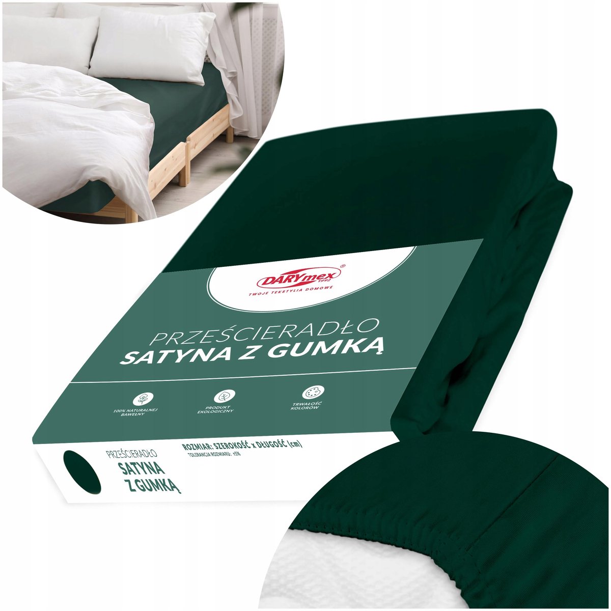 Hoeslaken Katoen Satiné met Elastiek 120x200cm - Nieuwe Kleuren