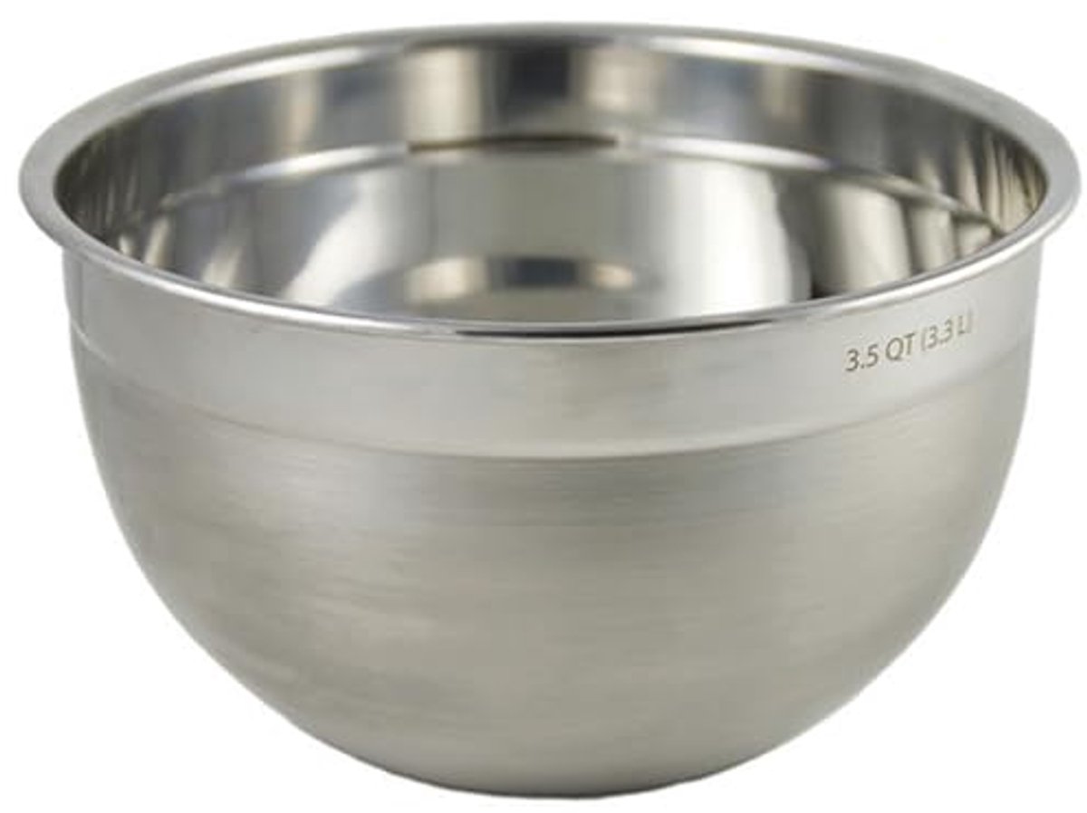 Mengkom RVS 3.5 Quart - Ideaal voor Koken en Bakken