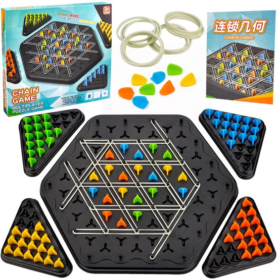 Jeu d'échecs triangulaire - Triggle - Jeu de société - 2 joueurs ou