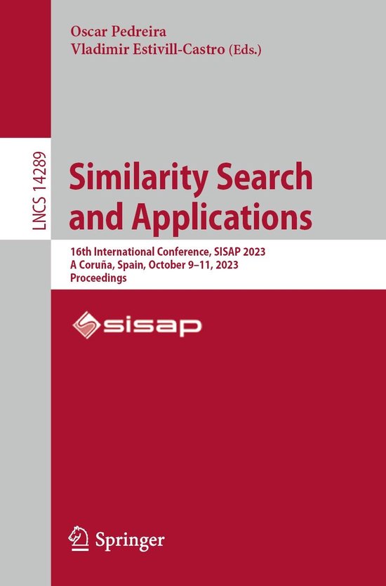 Springer Nature Proceedings Computer Science - Similarity Se ... - cover