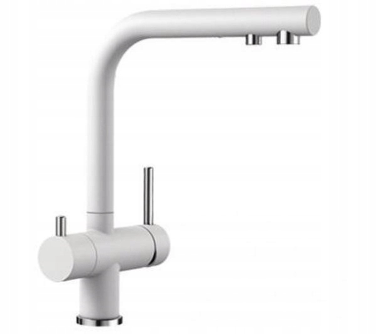 BLANCO Fontas II Keukenkraan Wit - 2-in-1 Waterfilter & Kraan