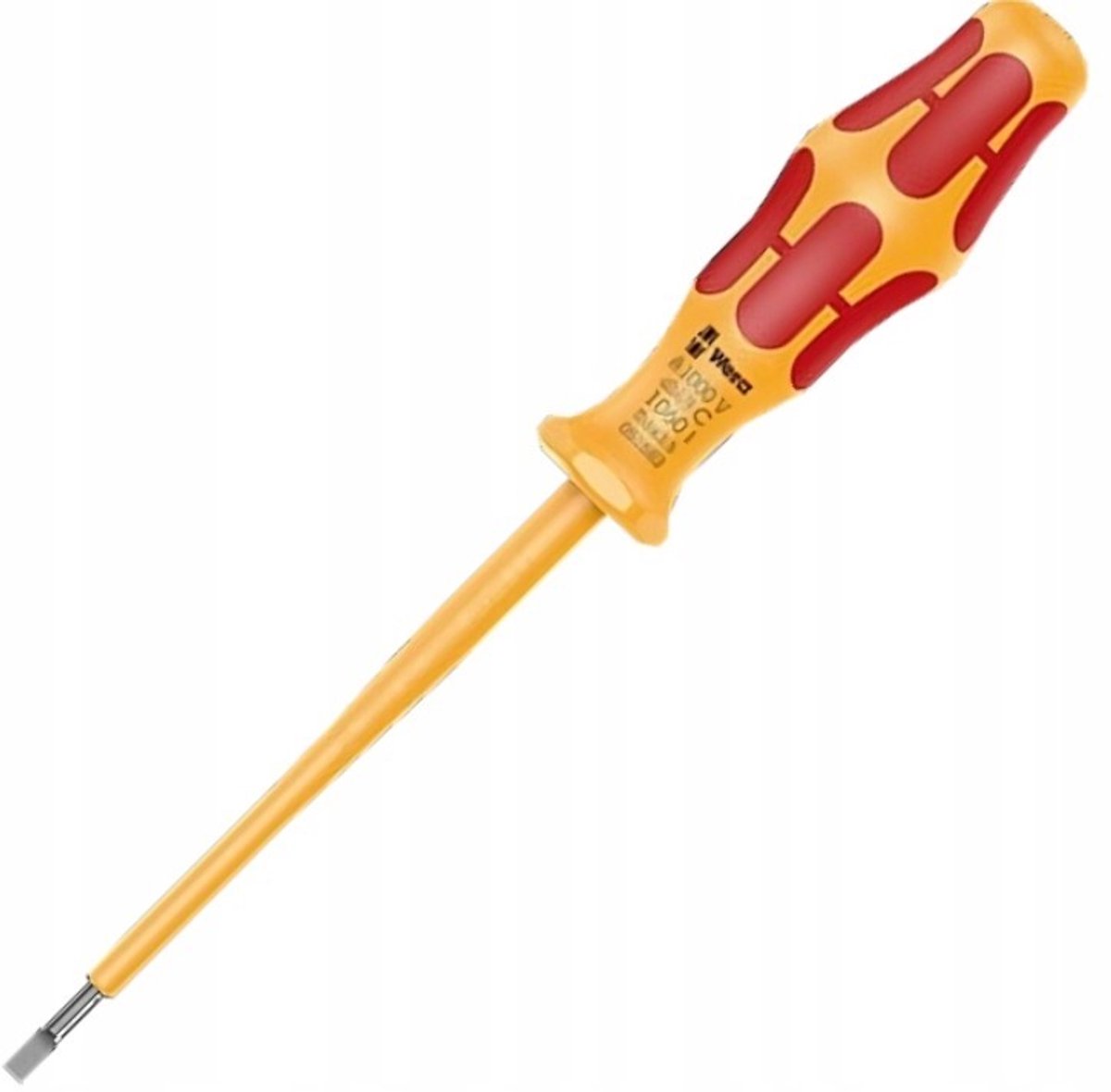 Wera VDE Platte Schroevendraaier 3,5x0,6x100mm - Geïsoleerd
