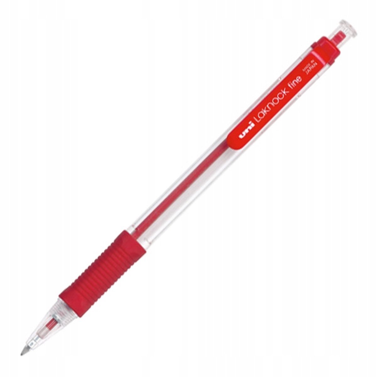 UNI SN-101 Rood Schrijfpen - Comfortabel & Vlekkeloos Schrijven
