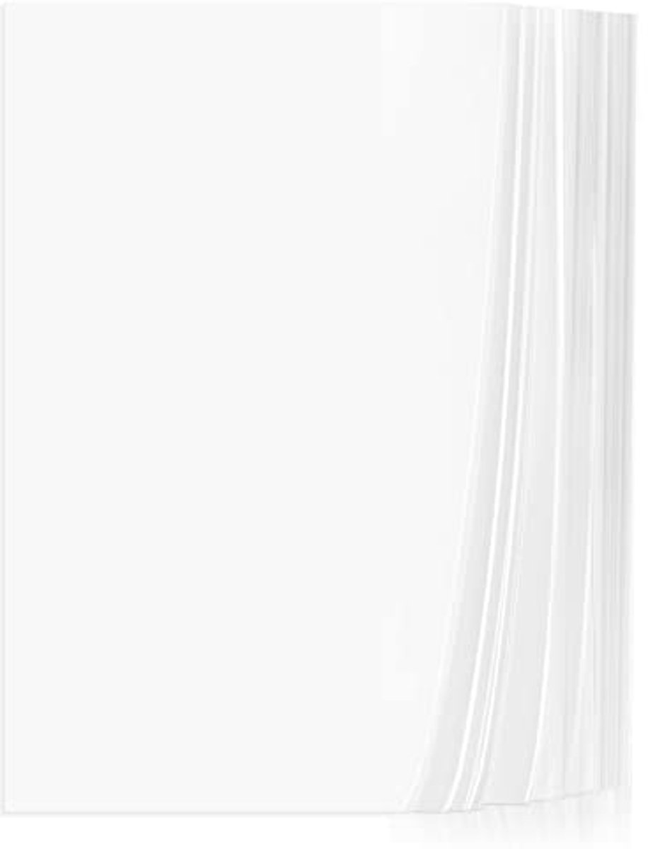 Transparant Vellum Papier 115GSM 8,5x11 inch voor Afdrukken en Uitnodigingskaarten