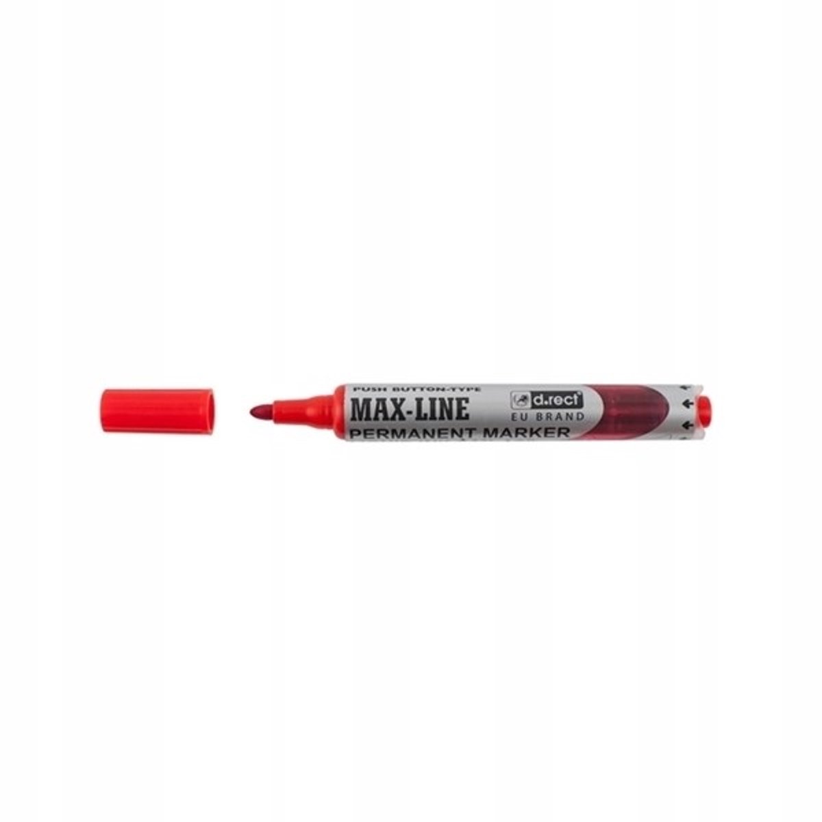 D.rect Permanent Marker ML100 Rond - Rood