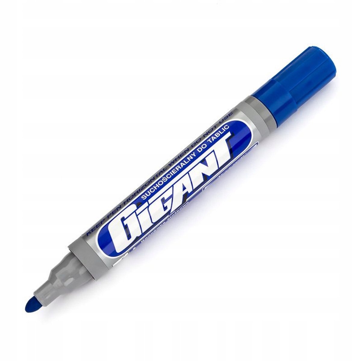 Kamet Gigant K-1104 Marker Blauw, Rond 1,5-2,5mm, Droog Uitwisbaar