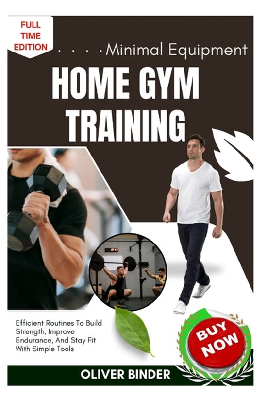 Minimal Equipment Home Gym Training - cover