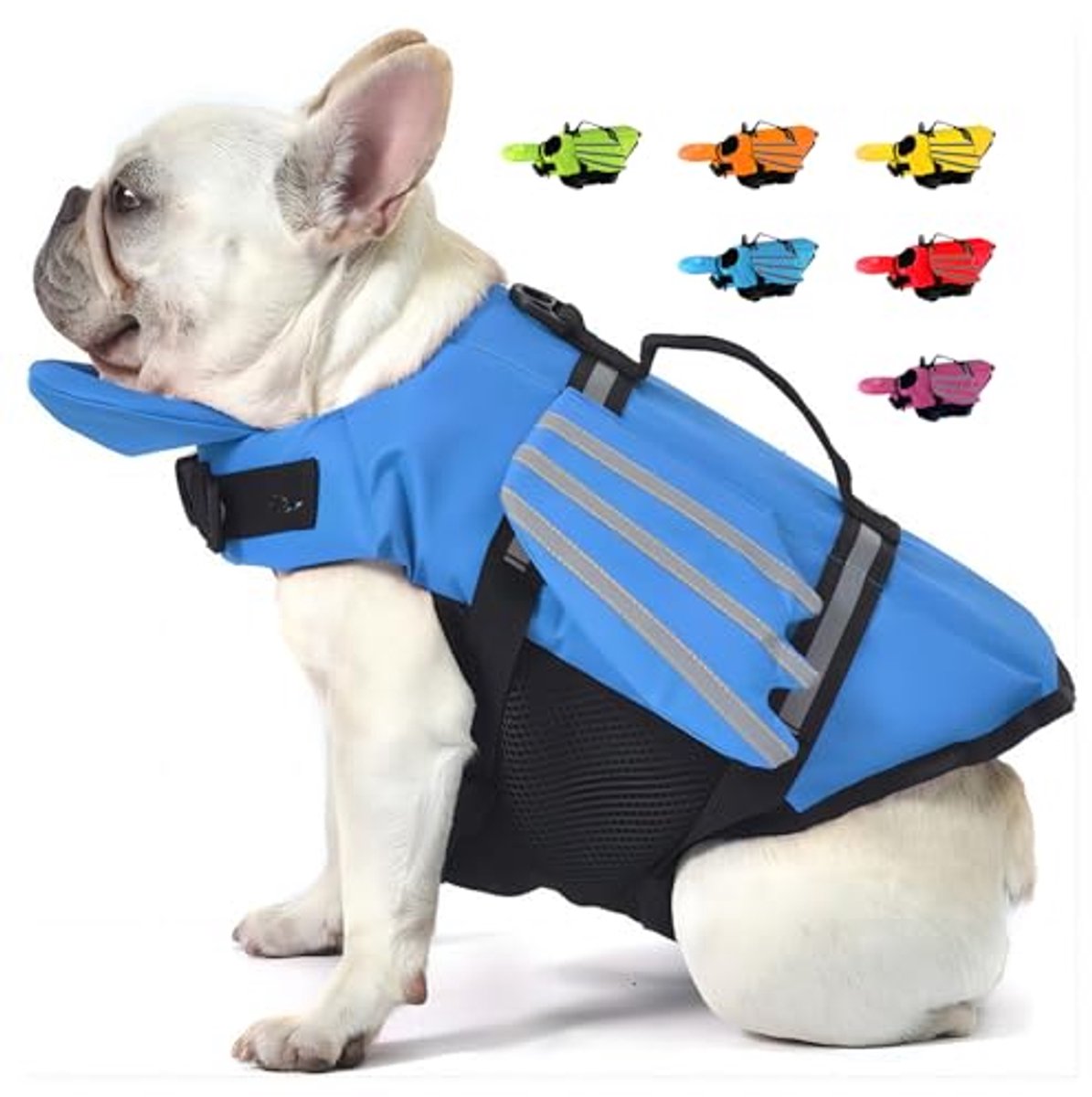 Zwemvest voor Honden met Vleugels - Licht en Veilig Hondenzwemvest voor Watersport - Geschikt voor Kleine, Middelgrote en Grote Honden