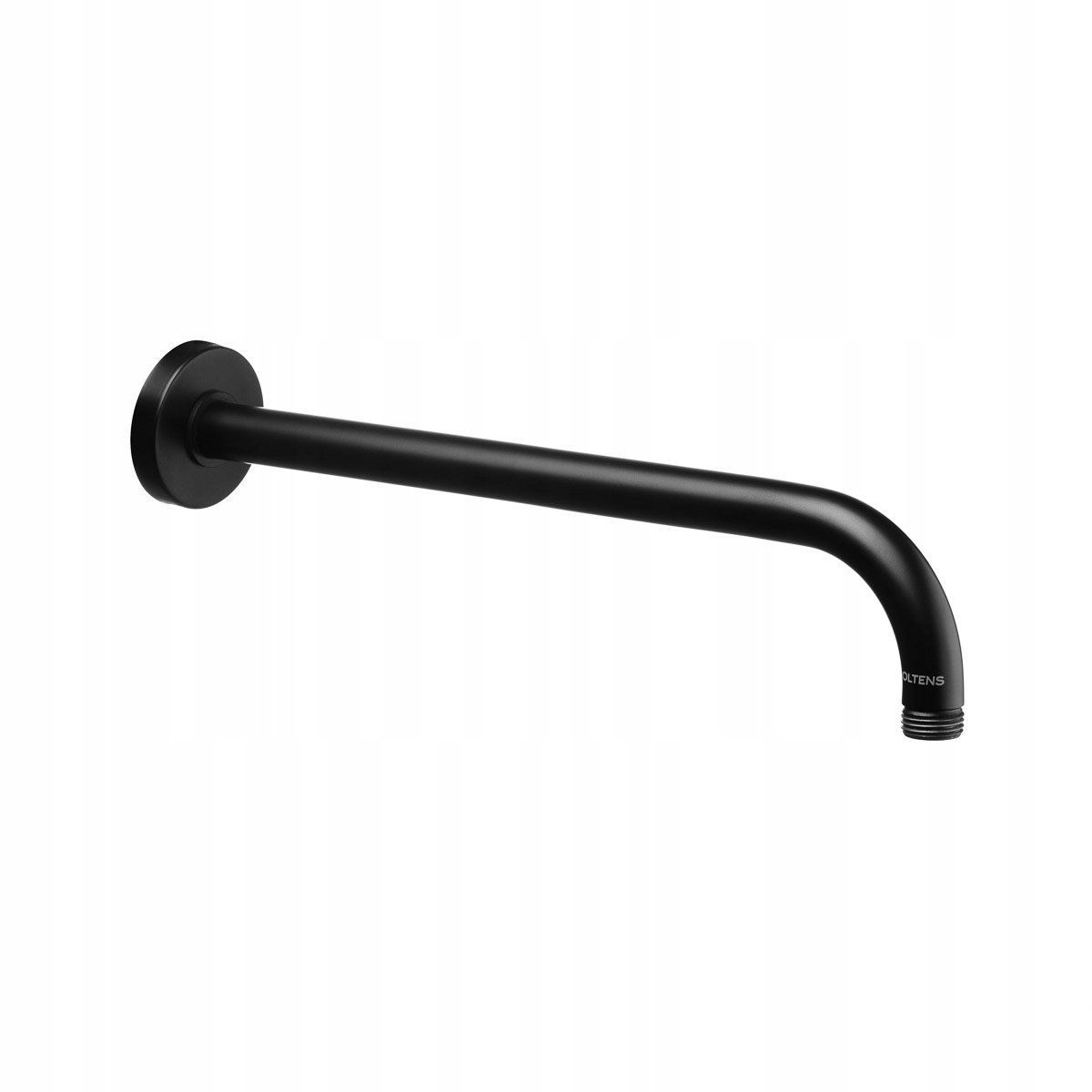 Oltens Douchearm Rond Zwart Mat 40 cm Messing