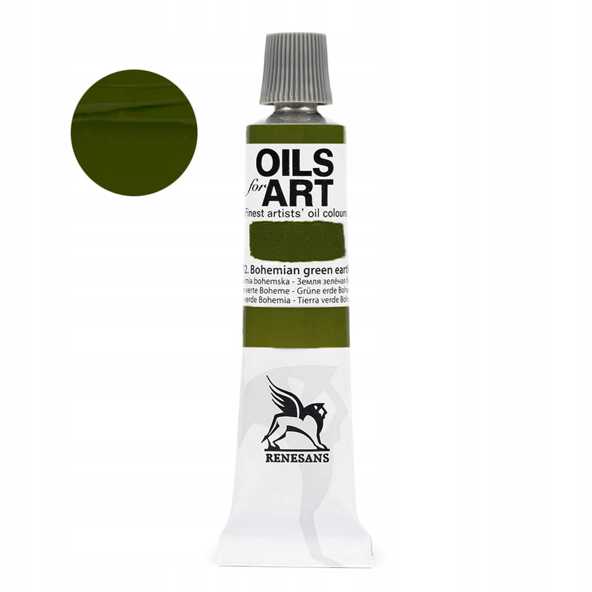 Olieverf 20 ml - 72 Boheemse Groene Aarde