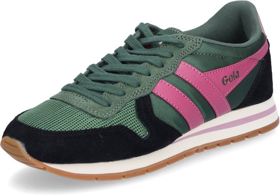 Gola Daytona - Chaussures femme - Evergreen- Zwart- Fuchsia