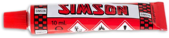 Simson Solutie Lijm Klein 10 Ml van Simson — afbeelding 3