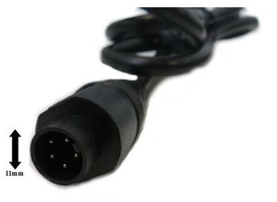 Acculader 5-pins 11mm Ronde Laadplug -36V 2A - o.a. Sparta — afbeelding 3