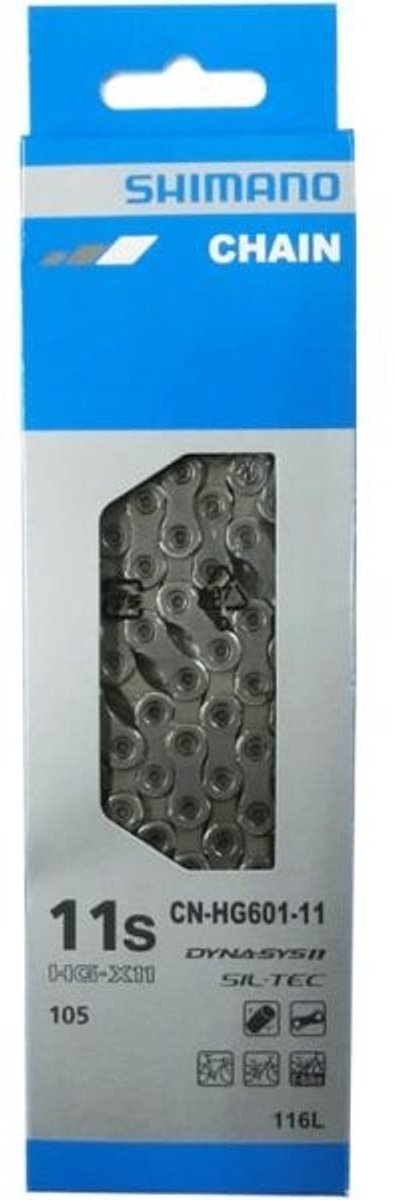 Ketting 11 speed Shimano HG601 105 Race/MTB/E-bike - 116 schakels — afbeelding 3