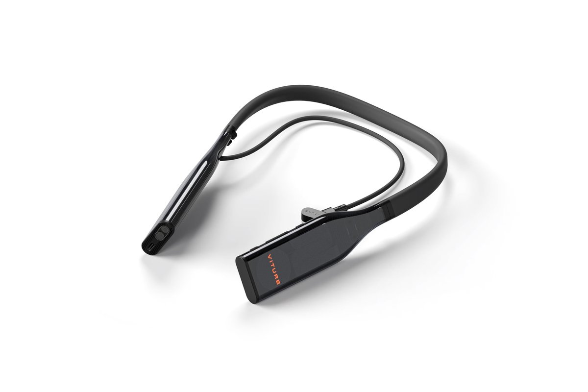 VITURE Pro Neckband 256GB - AR Smart Glasses Controller - Cloud Gaming - Remote Play - AI Assistent - Handgebaren - Android