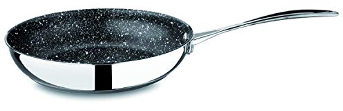 Koekenpan 20 cm RVS met Micro-Stone Voering