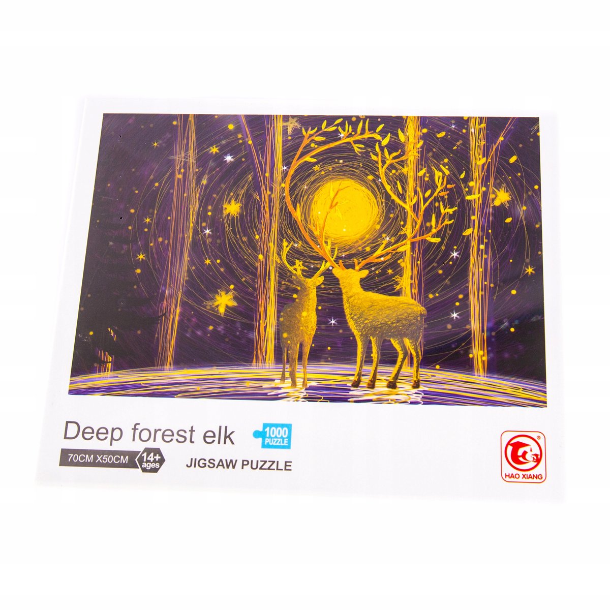 Puzzel 1000 Stuk: Magische Elanden in het Bos