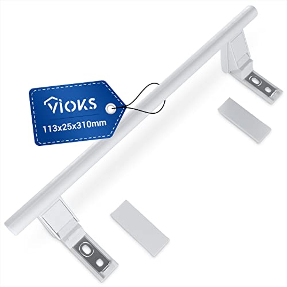 VIOKS Liebherr Koelkastgreep Vervanging voor 7430670 Deurgreep Handgreep voor Koelkast en Vriezer Reserveonderdelen