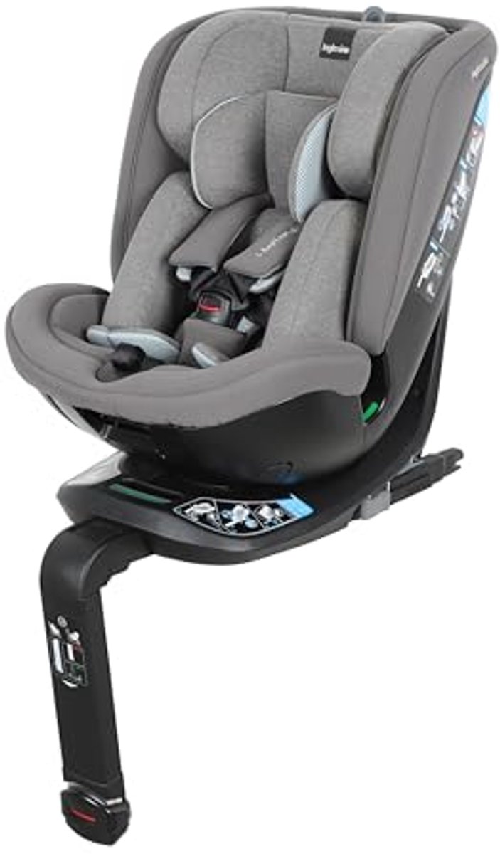 Image of 360° Draaibaar Kinderzitje ISOFIX voor Kinderen van 0 tot 12 Jaar, Verstelbaar en Ademend