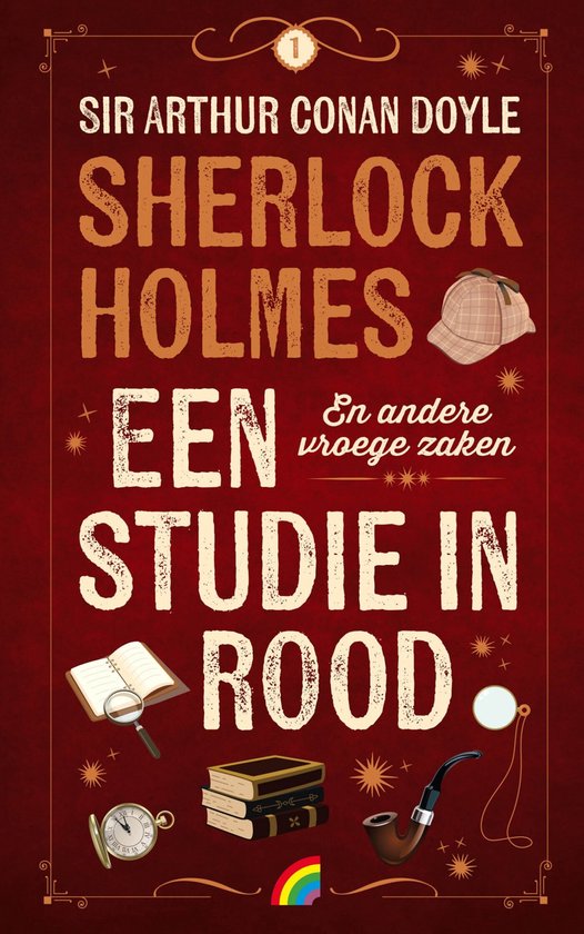Sherlock Holmes 1 - Een studie in rood & andere vroege zaken - cover