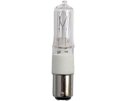 SPL Ba15d Halogeenlamp - 100W 2800K 1450lm 230V - T17x66 - Dimbaar - Helder