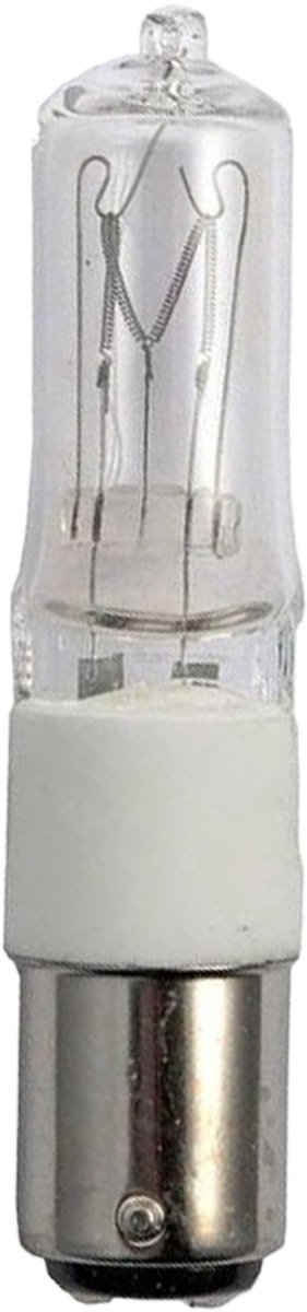 SPL Ba15d Halogeenlamp - 100W 2800K 1450lm 230V - T17x66 - Dimbaar - Helder