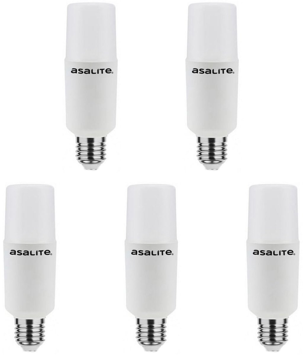 Asalite LED Lamp T45 E27 Fitting - 13W = 88W - 1300 Lumen - 3000K Warm Wit Licht - Niet Dimbaar - 220-240V - 5 stuks