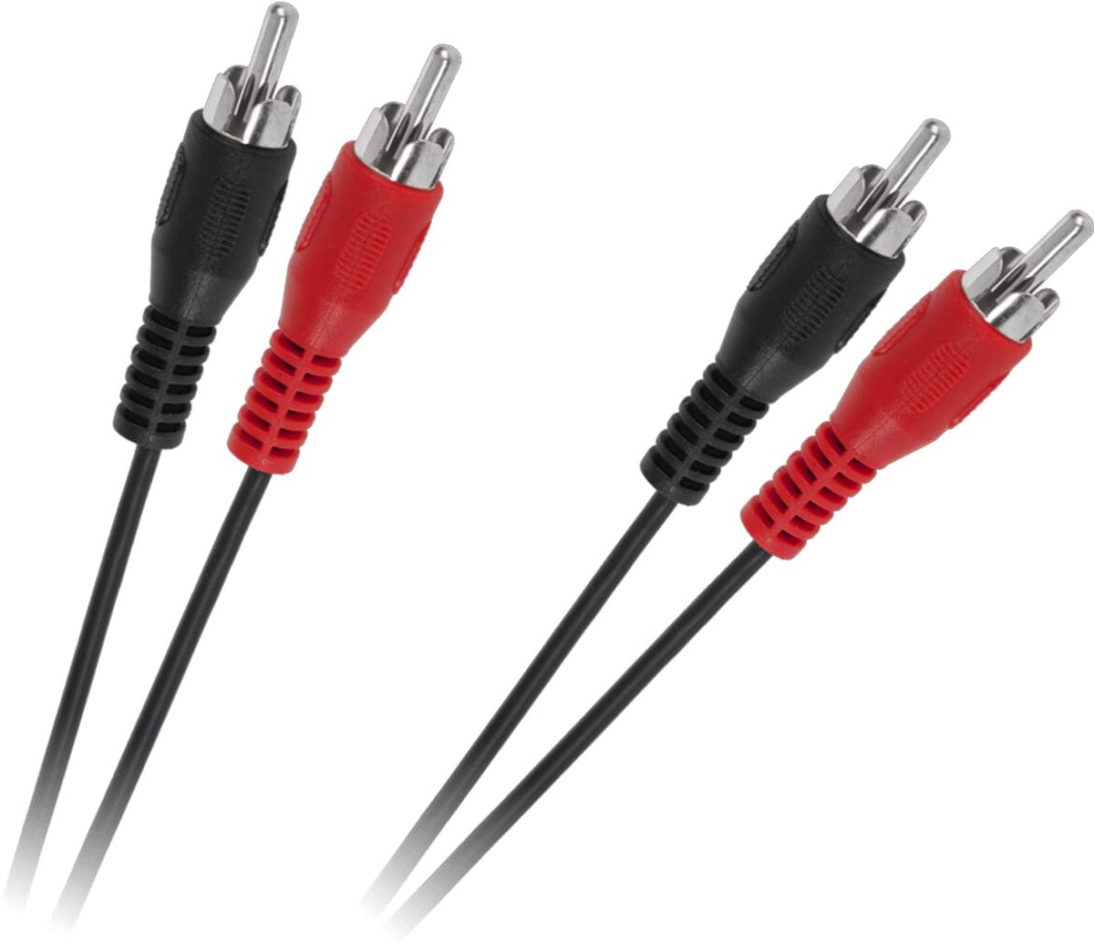 Orbit Electronic Audio Kabel - L/R (RCA) (m) naar L/R (RCA) (m) - 3m - Zwart