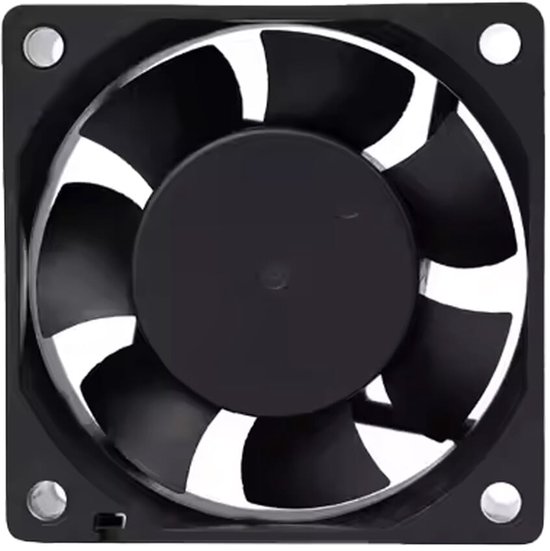 Ventilateur PC EXTREME 12 V DC - 60 x 60 x 25 mm - 39,5 m³/h - 29,9 dB - Connecteur PCB 3 broches - Ventilateur coulissant