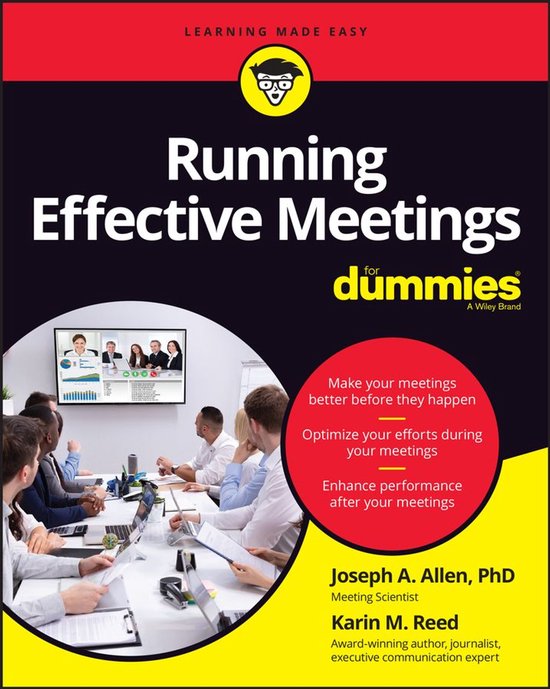 Running Effective Meetings For Dummies - cover